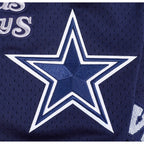 NFL DALLAS COWBOYS SOUVENIR MEN'S MESH SHORT (MIDNIGHT NAVY)