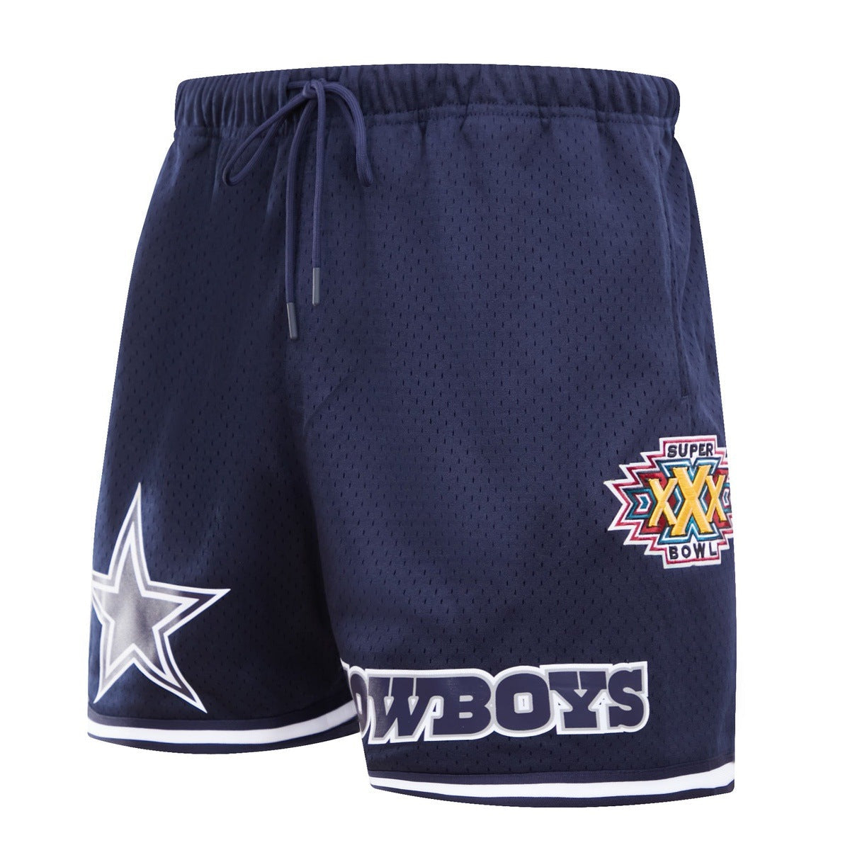 NFL DALLAS COWBOYS LOGO MEN'S MESH SHORT (MIDNIGHT NAVY)