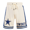 NFL DALLAS COWBOYS RETRO CLASSIC SHORT 2.0 POUR HOMME (COQUILLE D'ŒUF/BLEU DODGER)