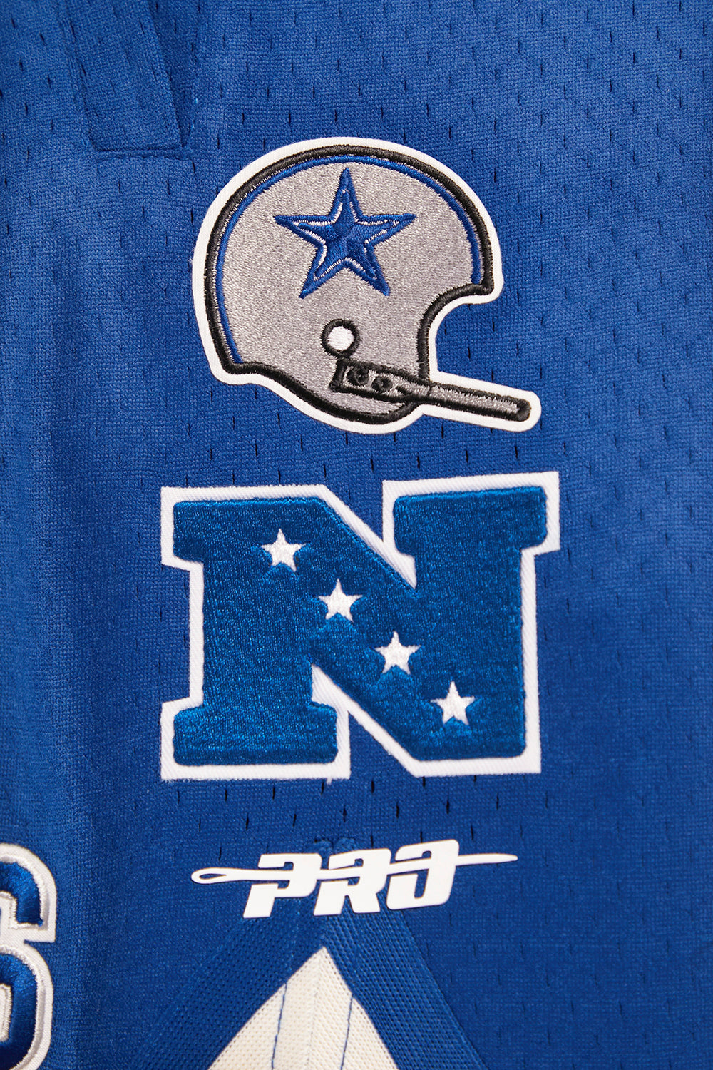 NFL DALLAS COWBOYS RETRO CLASSIC SHORT 2.0 POUR HOMME (COQUILLE D'ŒUF/BLEU DODGER)