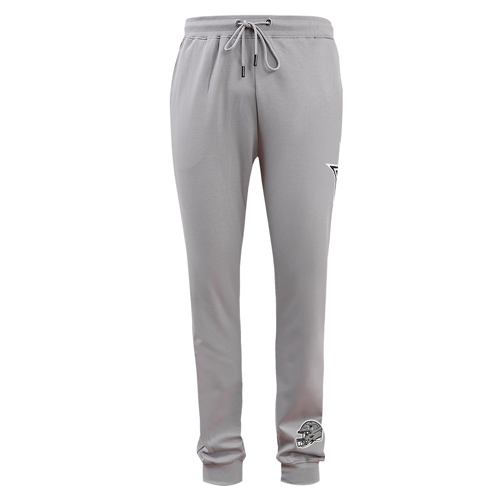NFL DALLAS COWBOYS CLASSIC CHENILLE MEN'S JOGGER (GRAY)