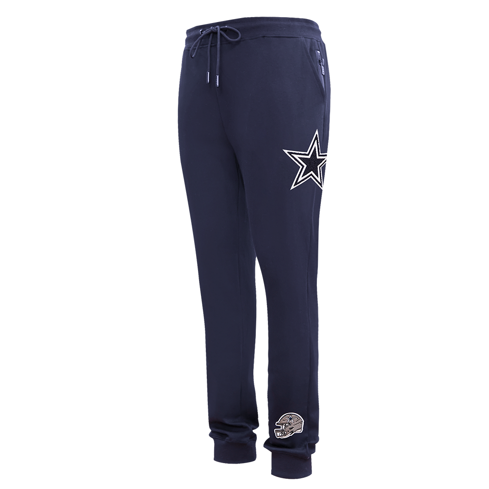 NFL DALLAS COWBOYS CLASSIC CHENILLE PANTALON JOGGER POUR HOMME (MARINE MINUIT)