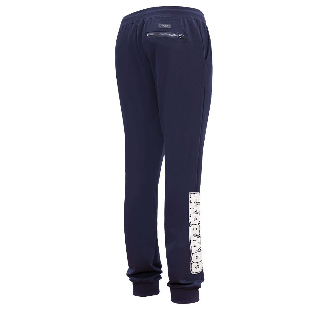 NFL DALLAS COWBOYS CLASSIC CHENILLE PANTALON JOGGER POUR HOMME (MARINE MINUIT)
