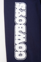 NFL DALLAS COWBOYS CLASSIC CHENILLE PANTALON JOGGER POUR HOMME (MARINE MINUIT)