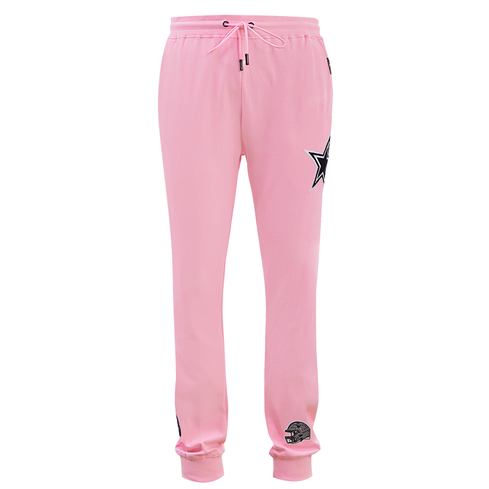 NFL DALLAS COWBOYS CLASSIC CHENILLE PANTALON JOGGER POUR HOMME (ROSE)