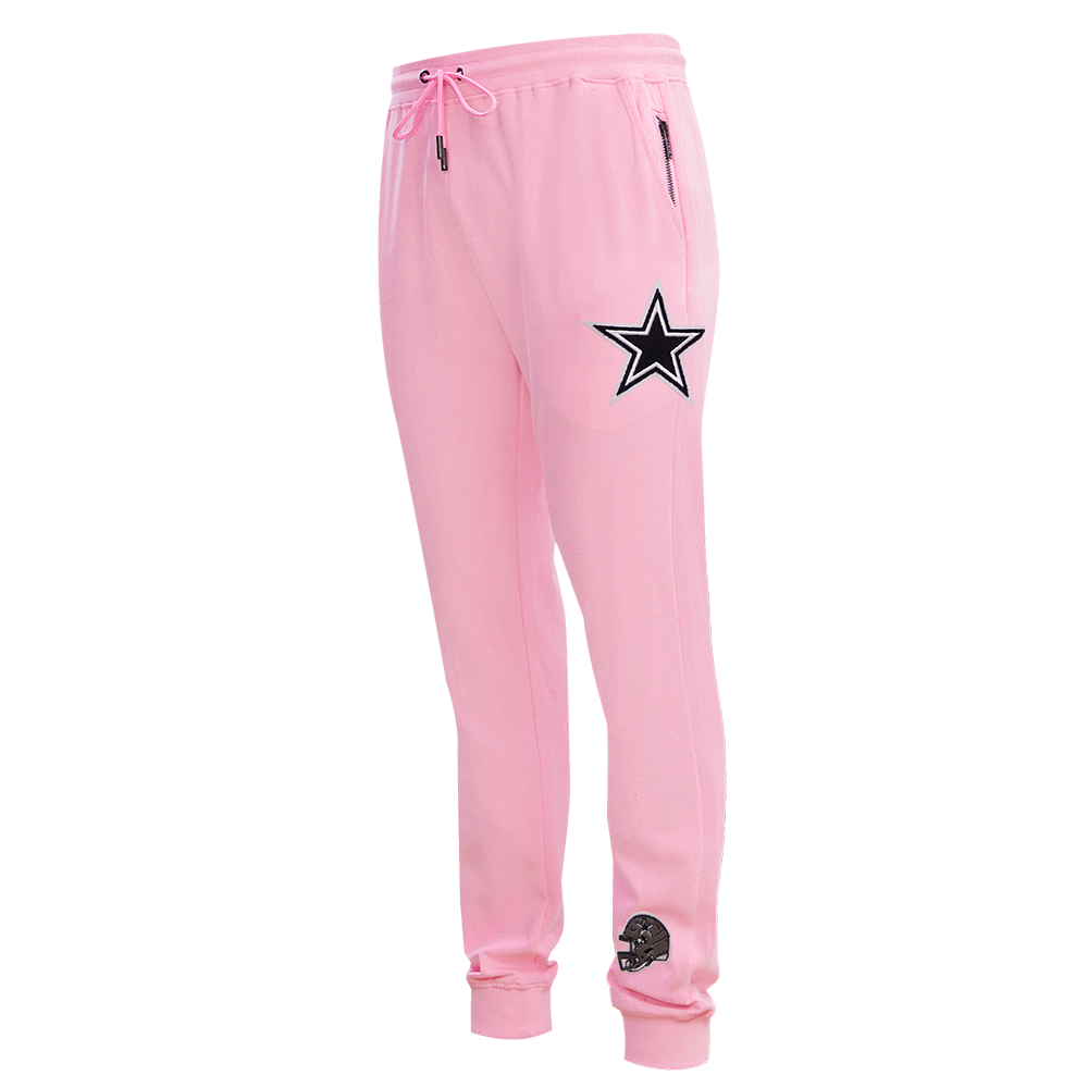 NFL DALLAS COWBOYS CLASSIC CHENILLE PANTALON JOGGER POUR HOMME (ROSE)