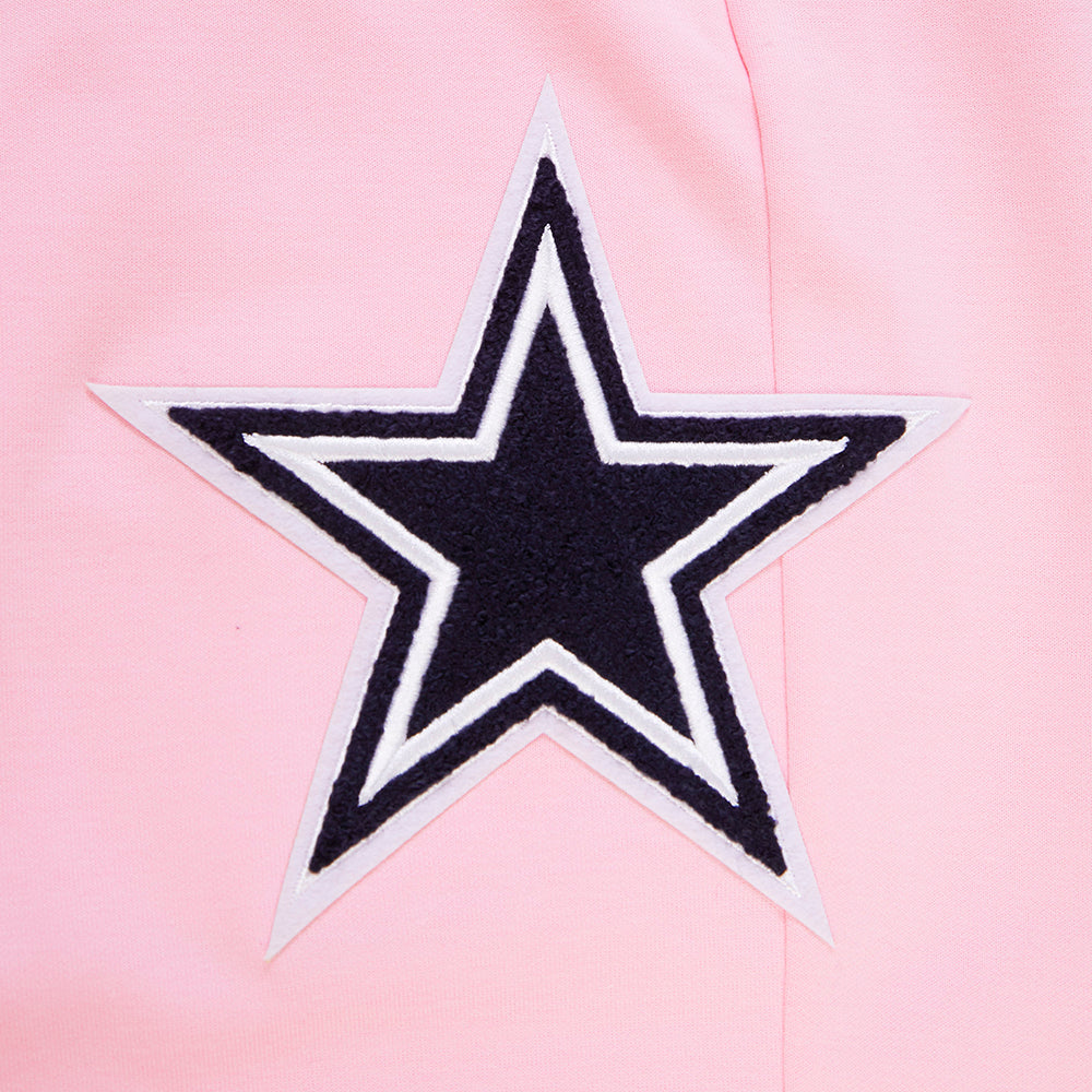 NFL DALLAS COWBOYS CLASSIC CHENILLE PANTALON JOGGER POUR HOMME (ROSE)
