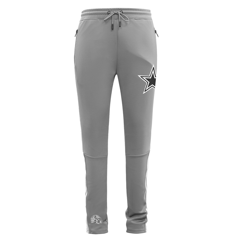 NFL DALLAS COWBOYS CLASSIC PANTALON D'ENTRAÎNEMENT EN MAILLE DOUBLE POUR HOMME (GRIS)