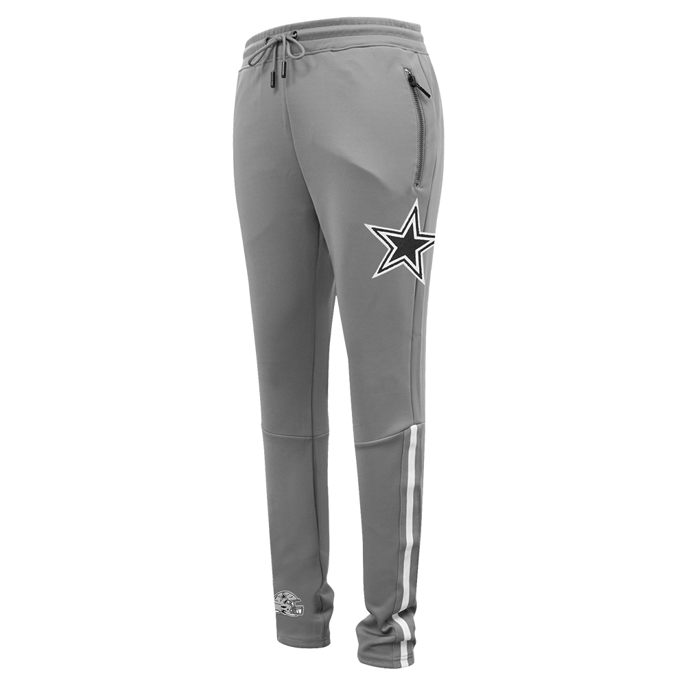 NFL DALLAS COWBOYS CLASSIC PANTALON D'ENTRAÎNEMENT EN MAILLE DOUBLE POUR HOMME (GRIS)