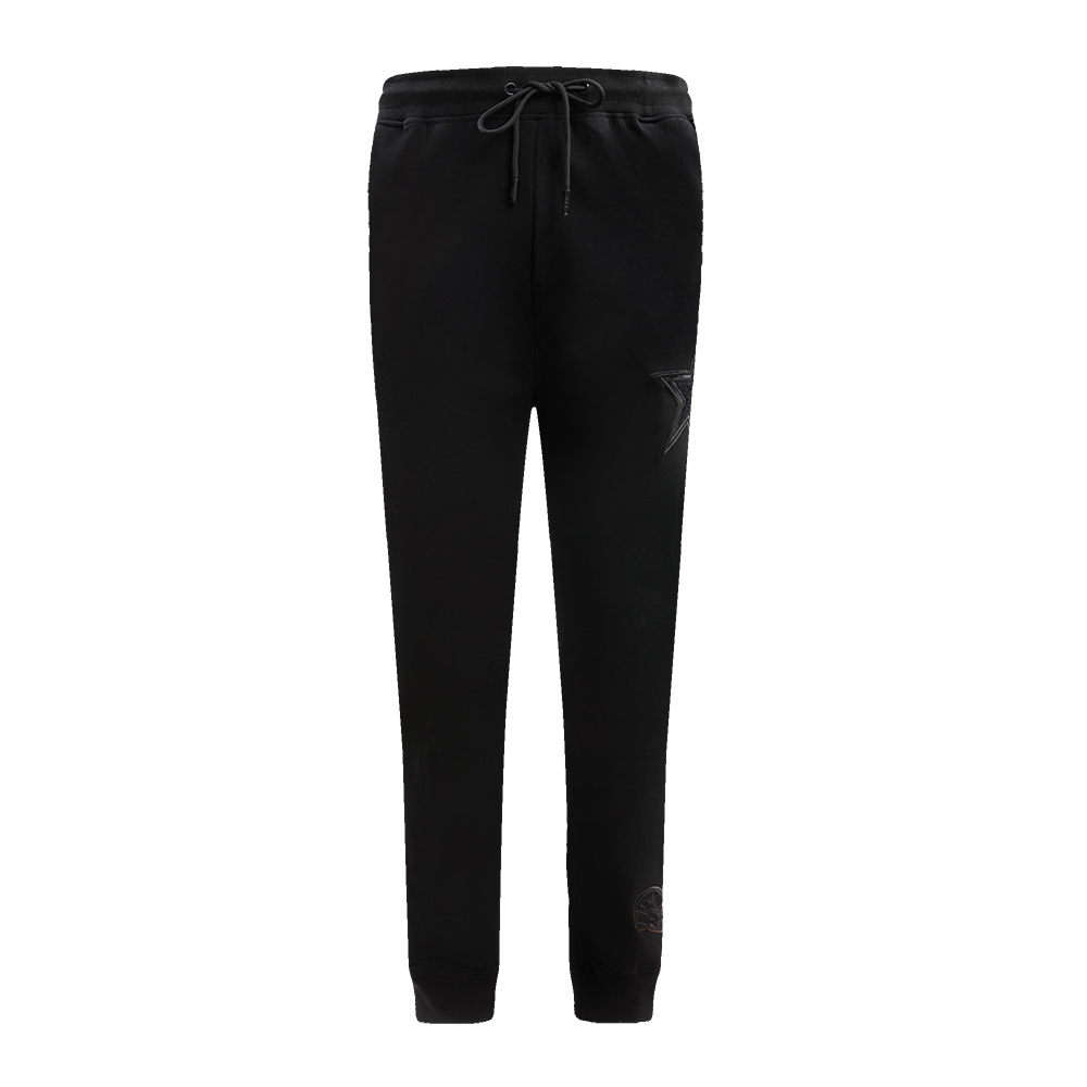 NFL DALLAS COWBOYS TRIPLE BLACK MEN'S JOGGER (BLACK)