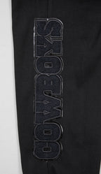 NFL DALLAS COWBOYS TRIPLE BLACK MEN'S JOGGER (BLACK)