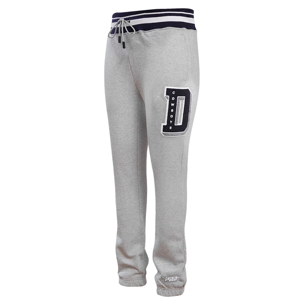 NFL DALLAS COWBOYS PANTALON OUATÉ MASHUP CÔTELÉ POUR HOMME (GRIS CHINÉ/MARINE MINUIT)