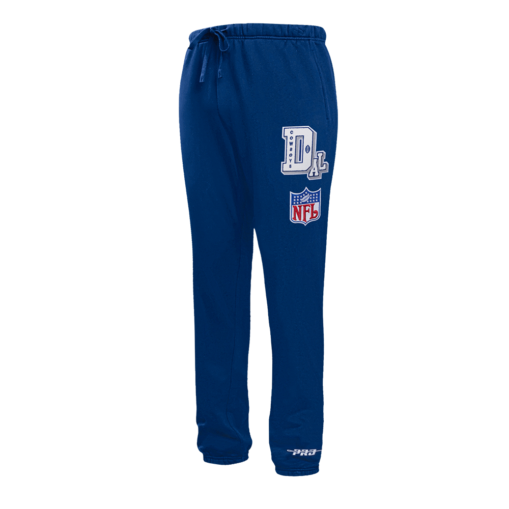 NFL DALLAS COWBOYS BEST OF PANTALON OUATÉ EN MOLLETON POUR HOMME (BLEU DODGER)