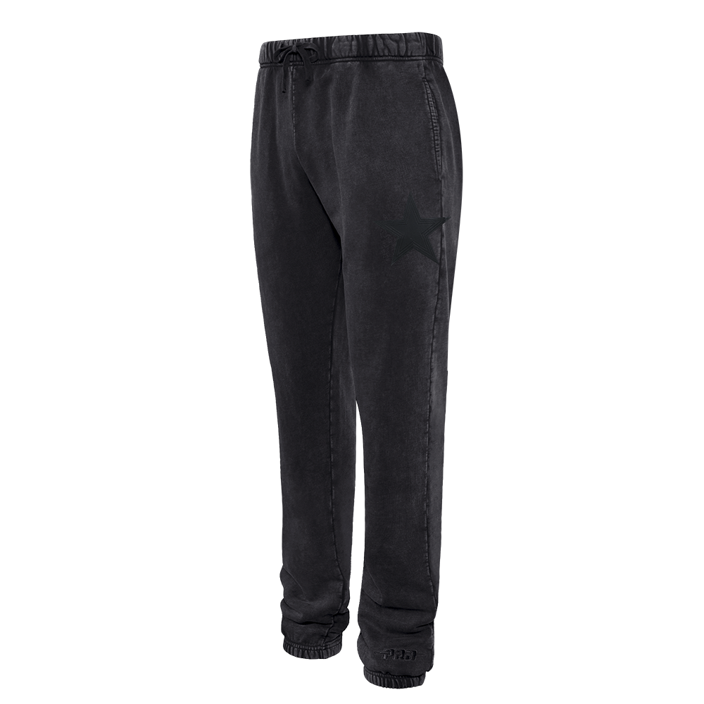 NFL DALLAS COWBOYS WASHED VANGUARD MEN'S SWEATPANT (WASHED BLACK)
