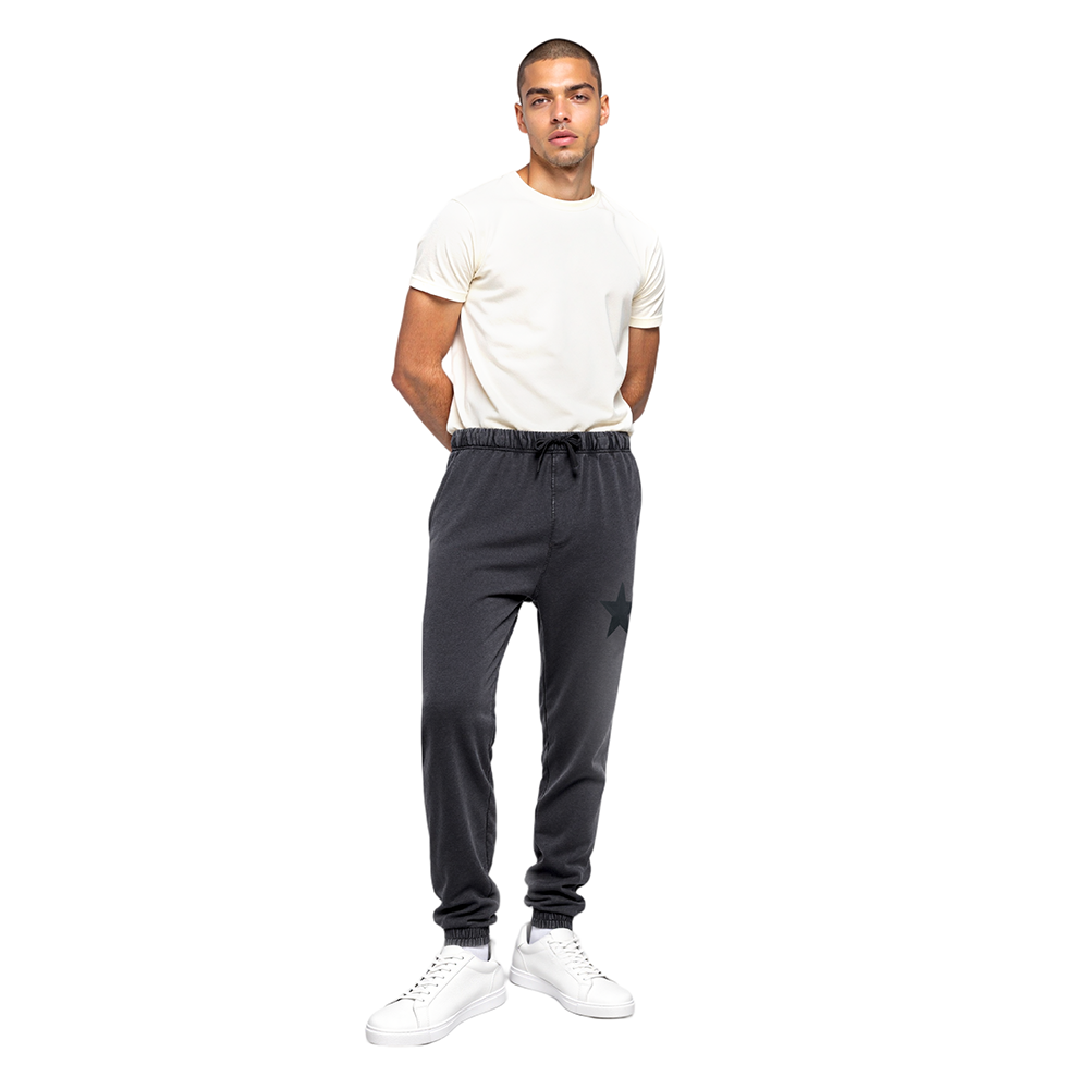 NFL DALLAS COWBOYS WASHED VANGUARD MEN'S SWEATPANT (WASHED BLACK)