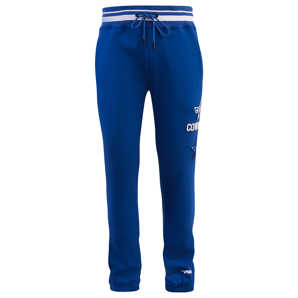 NFL DALLAS COWBOYS RETRO CLASSIC PANTALON OUATÉ EN MOLLETON POUR HOMME (BLEU DODGER)