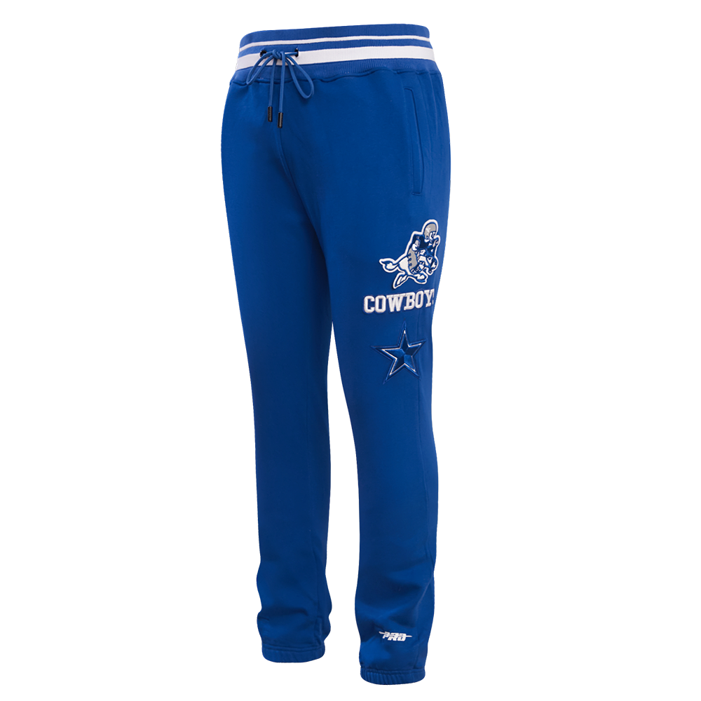NFL DALLAS COWBOYS RETRO CLASSIC PANTALON OUATÉ EN MOLLETON POUR HOMME (BLEU DODGER)