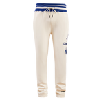 NFL DALLAS COWBOYS RETRO CLASSIC MEN'S SWEATPANT (EGGSHELL/DODGER BLUE)