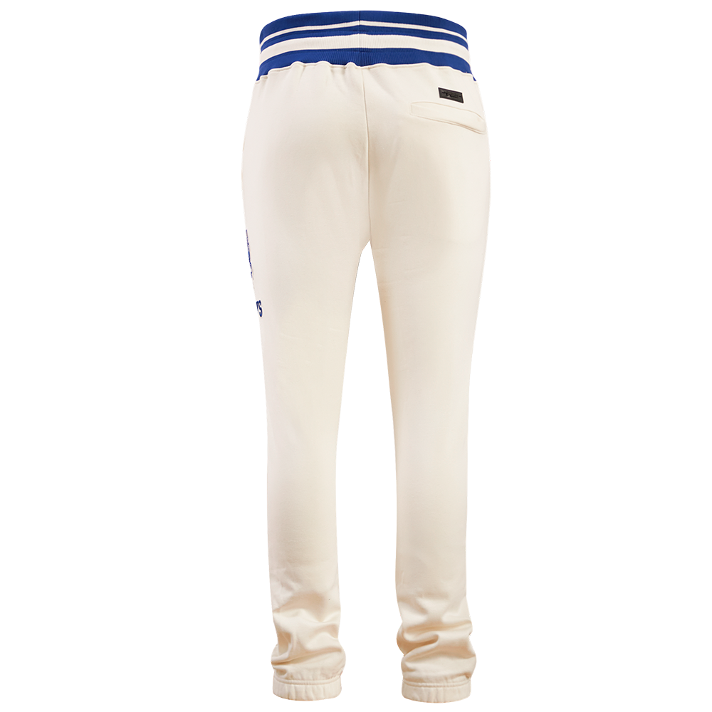 NFL DALLAS COWBOYS RETRO CLASSIC MEN'S SWEATPANT (EGGSHELL/DODGER BLUE)