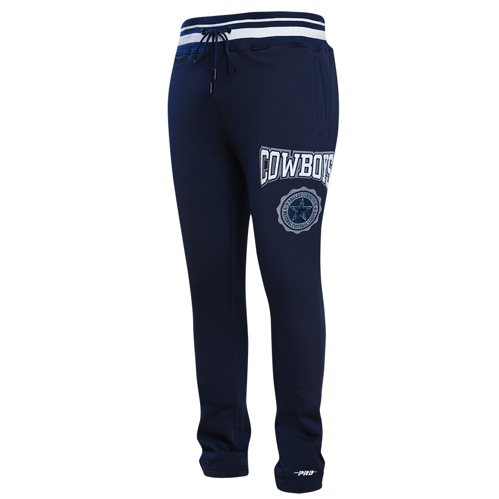 NFL DALLAS COWBOYS CREST EMBLEM PANTALON OUATÉ CÔTELÉ POUR HOMME (MARINE MINUIT)