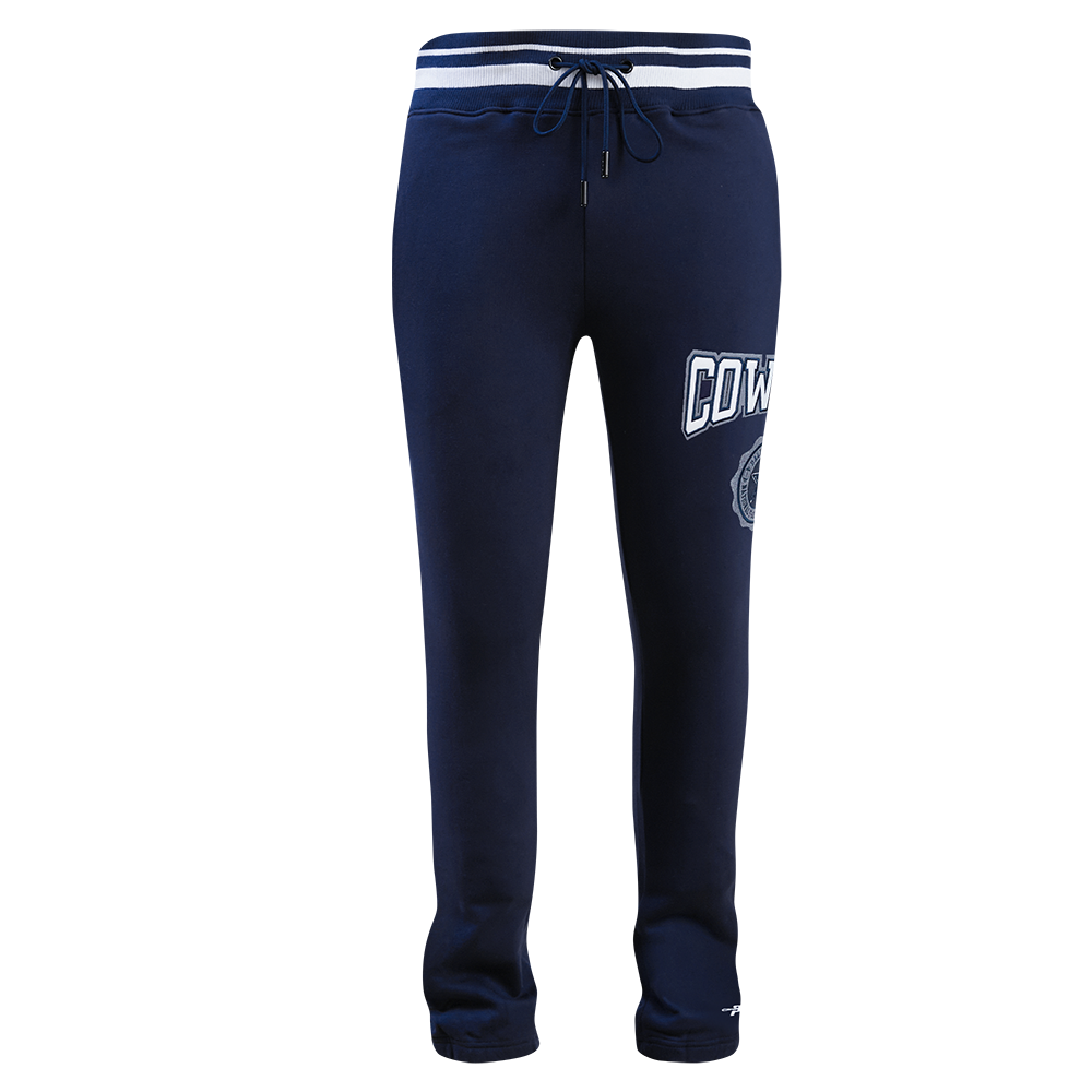NFL DALLAS COWBOYS CREST EMBLEM MEN'S RIB SWEATPANT (MIDNIGHT NAVY)