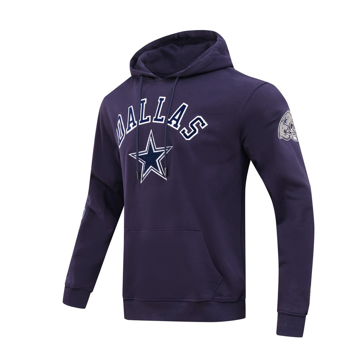 NFL DALLAS COWBOYS CLASSIC MEN'S PULLOVER HOODIE (MIDNIGHT NAVY)
