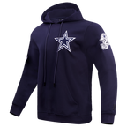 NFL DALLAS COWBOYS CLASSIC CHENILLE CHANDAIL À CAPUCHON POUR HOMME (MARINE MINUIT)