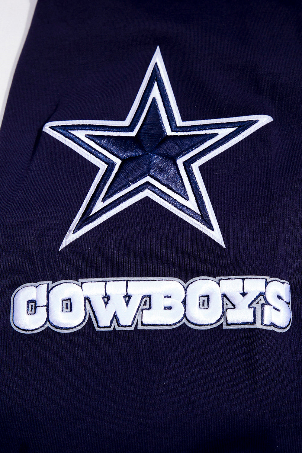 NFL DALLAS COWBOYS CLASSIC CHENILLE CHANDAIL À CAPUCHON POUR HOMME (MARINE MINUIT)