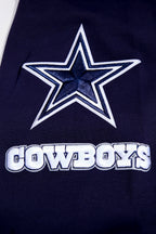 NFL DALLAS COWBOYS CLASSIC CHENILLE CHANDAIL À CAPUCHON POUR HOMME (MARINE MINUIT)