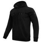 NFL DALLAS COWBOYS TRIPLE BLACK MEN'S PULLOVER HOODIE (BLACK)