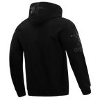 NFL DALLAS COWBOYS TRIPLE BLACK MEN'S PULLOVER HOODIE (BLACK)