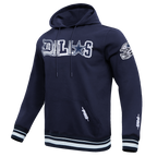 NFL DALLAS COWBOYS CITY RANSOM CHANDAIL À CAPUCHON EN MOLLETON CÔTELÉ POUR HOMME (MARINE MINUIT)