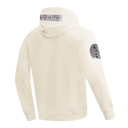 NFL DALLAS COWBOYS ECHO LOGO MEN'S FLEECE PULLOVER HOODIE (EGGSHELL)
