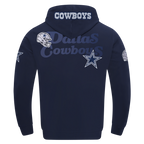 NFL DALLAS COWBOYS SOUVENIR CHANDAIL À CAPUCHON EN MOLLETON POUR HOMME (MARINE MINUIT)