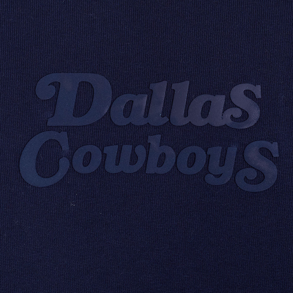 NFL DALLAS COWBOYS SOUVENIR CHANDAIL À CAPUCHON EN MOLLETON POUR HOMME (MARINE MINUIT)