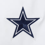 NFL DALLAS COWBOYS SOUVENIR CHANDAIL À CAPUCHON EN MOLLETON POUR HOMME (BLANC)