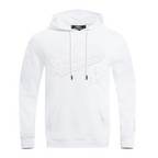 NFL DALLAS COWBOYS WHITE OUT CHANDAIL À CAPUCHON EN MAILLE DOUBLE POUR HOMME (BLANC)