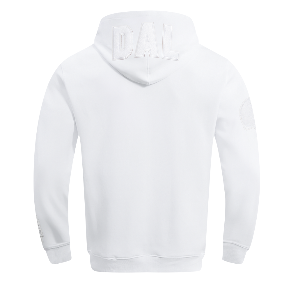 NFL DALLAS COWBOYS WHITE OUT CHANDAIL À CAPUCHON EN MAILLE DOUBLE POUR HOMME (BLANC)