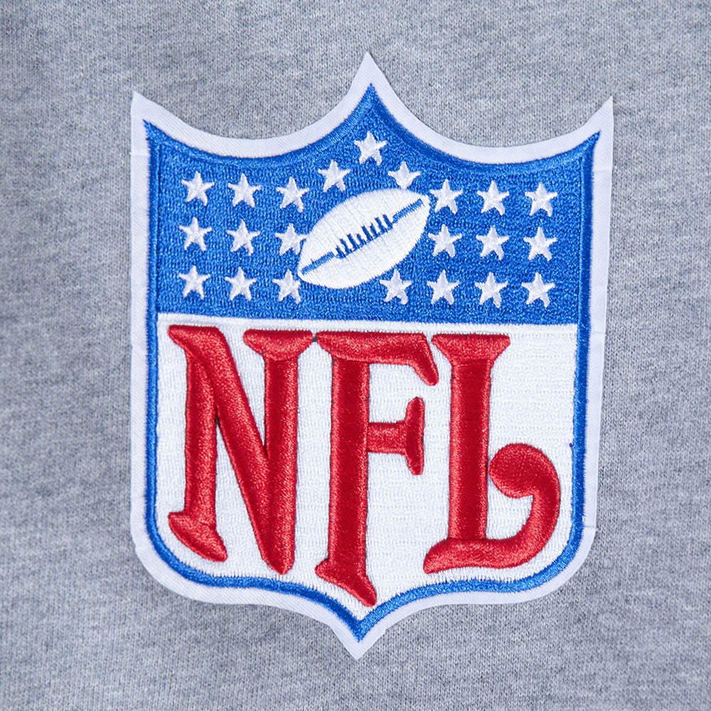 NFL DALLAS COWBOYS BEST OF CHANDAIL À CAPUCHON À ÉPAULES TOMBANTES POUR HOMME (GRIS CHINÉ FONCÉ)