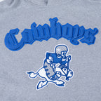 NFL DALLAS COWBOYS BEST OF CHANDAIL À CAPUCHON À ÉPAULES TOMBANTES POUR HOMME (GRIS CHINÉ FONCÉ)