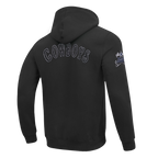NFL DALLAS COWBOYS REBEL ATHLETICS MEN'S FLC PO HOODIE (BLACK)