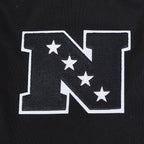 NFL DALLAS COWBOYS REBEL ATHLETICS MEN'S FLC PO HOODIE (BLACK)