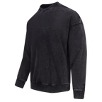 NFL DALLAS COWBOYS WASHED VANGUARD CHANDAIL OUATÉ À COL ROND POUR HOMME (NOIR DÉLAVÉ)