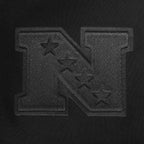NFL DALLAS COWBOYS BLACKOUT CHANDAIL À CAPUCHON EN MOLLETON À ÉPAULES TOMBANTES POUR HOMME (NOIR)