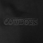 NFL DALLAS COWBOYS BLACKOUT CHANDAIL À CAPUCHON EN MOLLETON À ÉPAULES TOMBANTES POUR HOMME (NOIR)