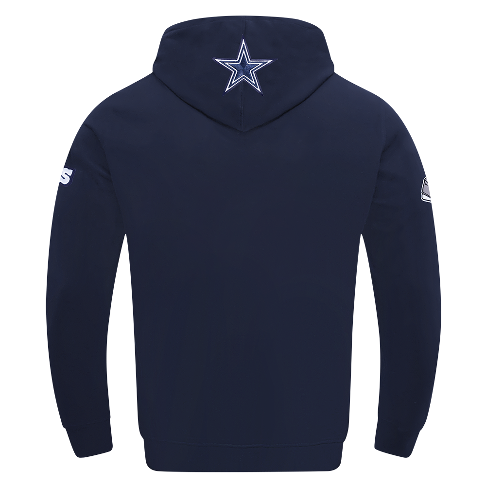 NFL DALLAS COWBOYS CITY ARCH CHANDAIL À CAPUCHON EN MOLLETON POUR HOMME (MARINE MINUIT)