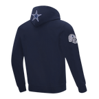 NFL DALLAS COWBOYS CITY ARCH CHANDAIL À CAPUCHON EN MOLLETON POUR HOMME (MARINE MINUIT)