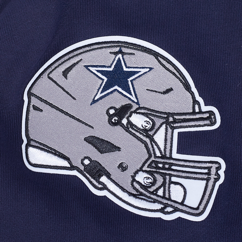 NFL DALLAS COWBOYS CITY ARCH CHANDAIL À CAPUCHON EN MOLLETON POUR HOMME (MARINE MINUIT)