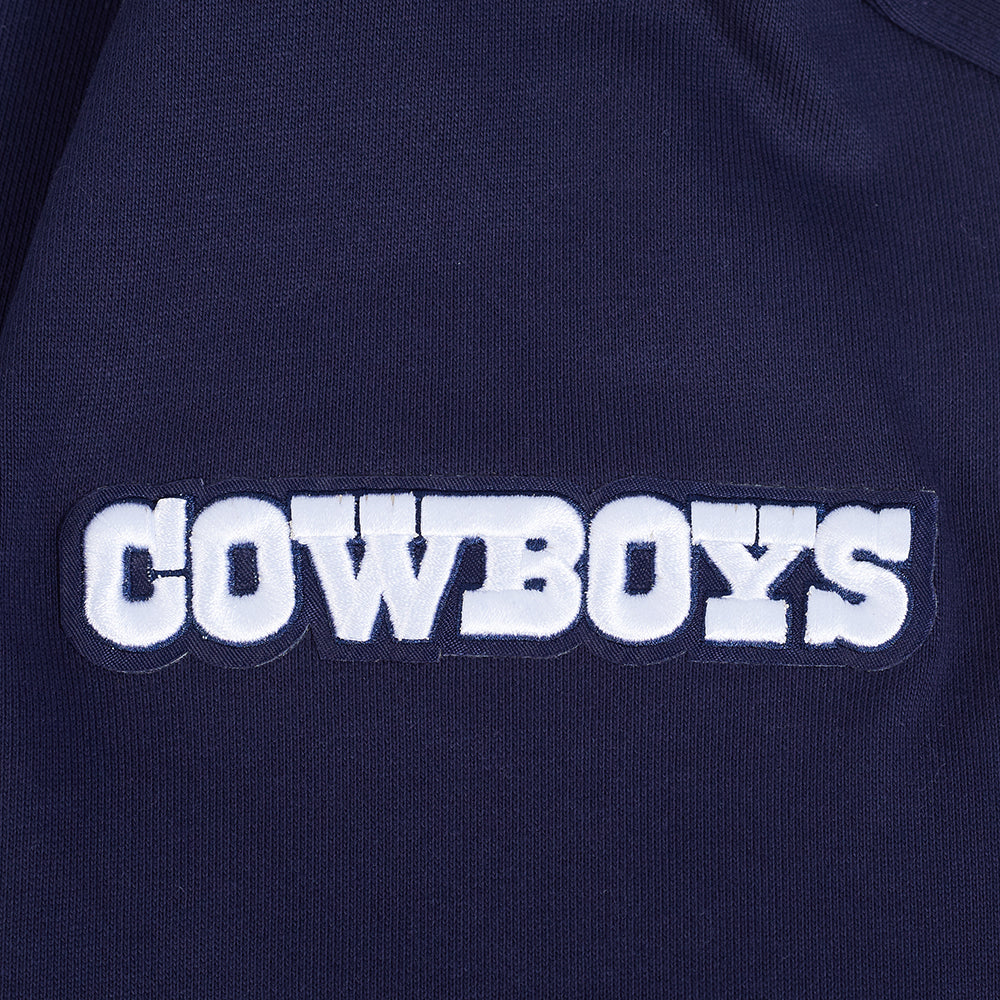 NFL DALLAS COWBOYS CITY ARCH CHANDAIL À CAPUCHON EN MOLLETON POUR HOMME (MARINE MINUIT)