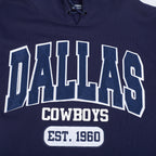 NFL DALLAS COWBOYS CITY ARCH CHANDAIL À CAPUCHON EN MOLLETON POUR HOMME (MARINE MINUIT)